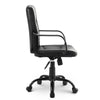 Mid Back PU Leather Executive Ergonomic Swivel Office Chair Computer Desk Chair