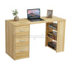 Computer Study Desk PC Laptop Home Office Desk With 3 Drawers Workstation