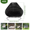 DOUBLE EGG CHAIR COVER WATERPROOF HANGING SWING HAMMOCK RATTAN OUTDOOR GARDEN UK