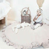 Round Cotton Baby Kids Floor Rug Game Gym Activity Play Mat Crawling Blanket NEW