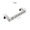 6 Hooks Towel Hanging Rack Hanger Hook Clothes Storage Over The Door Hanger Hook