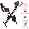 3 IN 1 Folding Magnetic Exercise Bike Home Gym Fitness Bicycle Cycling Machine