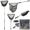 Landing Net 58" Telescopic Folding Fishing Pole Extending Fly Carp Course Sea