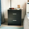 Wardrobe Black Chest Of Drawers Dressing Bedside Table Cabinet Bedroom Furniture