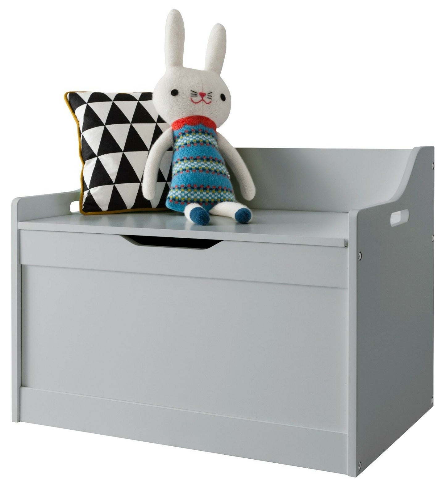 Toy Box in Grey Lola Toy Storage