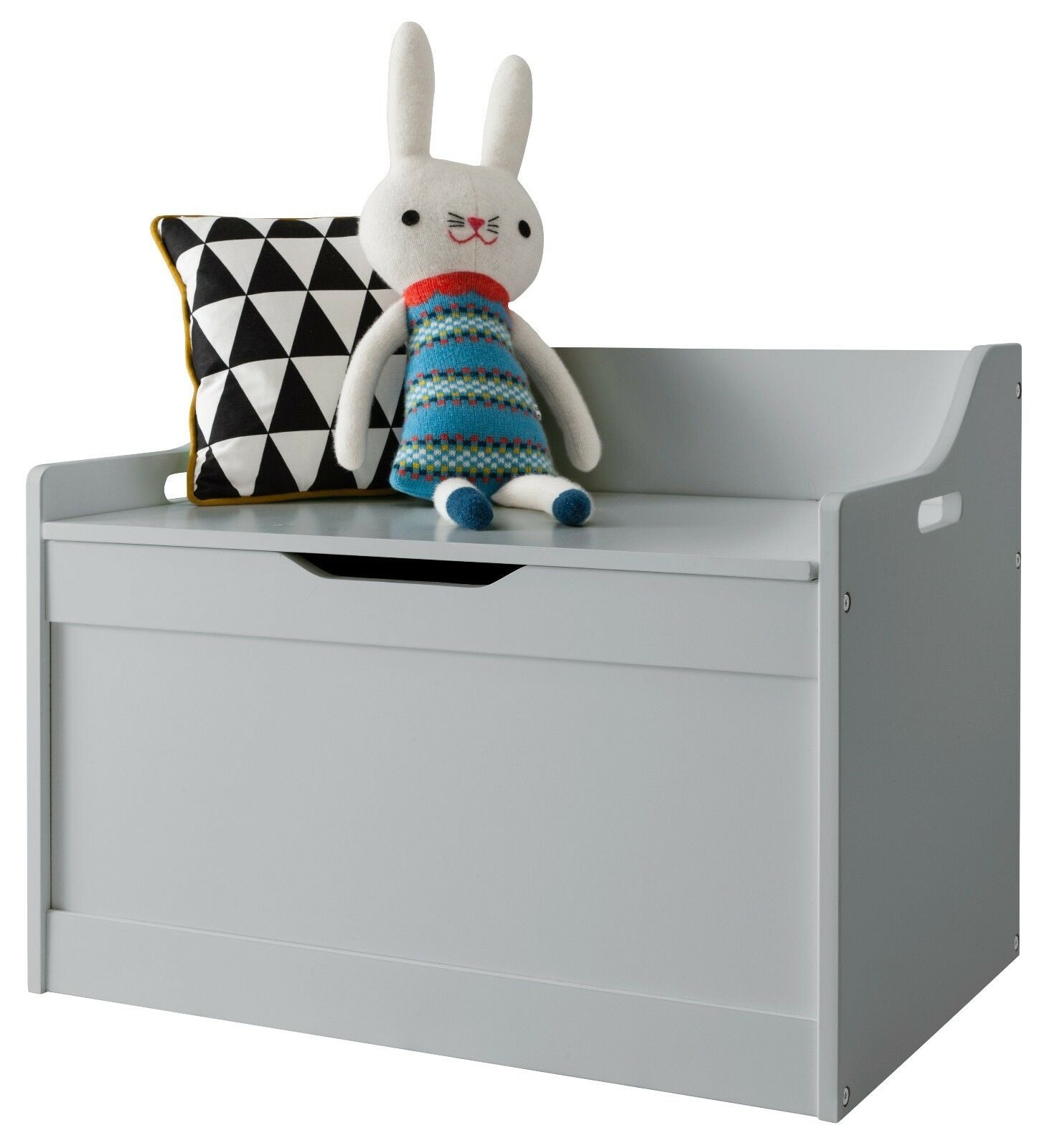 Toy Box in Grey Lola Toy Storage