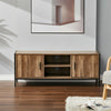 Industrial Wooden TV Cabinet Media Entertainment Stand Cupboard with Storage