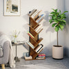 9 Tier Metal Tree Bookshelf Display Shelf Organizer Storage Bookcase Home Office