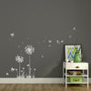 Walplus Wall Sticker White Dandelion with Butterflies Kid Art Decal Decoration