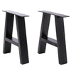 2pcs Iron Metal Table Legs Industrial Style Furniture Desk Bench Base Frame