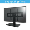 Strong TV Pedestal Stand with Swivel Mount for 27 to 65 inch Samsung LG Sony TVs