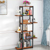 6 Tier Industrial Bookshelf Ladder Shelf Display Storage Book Plant Flower Stand