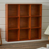 Wall Mounted Storage Cabinet Wooden Cupboard Display Shelf Desktop Organiser Box