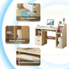120CM Computer Desk PC Table Study Gaming Laptop Home Office Workstation Corner