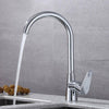 Kitchen Sink Mixer Spin Taps Single Lever Chrome Brass Spray Mono Tap Faucet