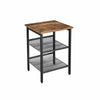 Industrial Style Side Table End Small Cabinet Vintage Bedside Unit Nightstand