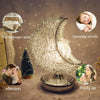 Desire Aroma Lamp Silver Moon Electric Wax Melt Oil Burner Light Bedside Lamp UK
