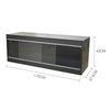 57.5/86/115/136cm Wooden Reptile House Vivarium For Reptile Lizard Tortoise Home