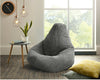 Jumbo Cord Beanbag Chair XL Large Bean Bag in Plush Jumbo Cord beanbags Highback