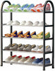 5 Tier Shoe Rack Adjustable&Stackable Organiser for 20 Pairs Shoes Waterproof UK