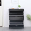 2 Drawer Shoe Storage Cabinet Cupboard Rack Shelf Footwear Organiser Shoes Stand