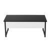 Lift Up Top Coffee Tables with Hidden Storage Metal Frame Leg Modern Tea Table