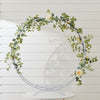 Metal Round Flower Rack Cake Stand Hoop Wedding Centrepiece Floral Display Arch