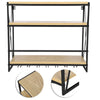 Vintage Wall Wine Rack Bottle Glass Holder Bar Home Display Shelf Display 60 cm