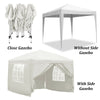 2MX2M 2.5MX2.5M 3MX3M Pop Up Gazebo Garden Party Tent With Sides Canopy Marquee