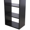 120cm Computer Desk PC Table Workstation w/ 3 Shelf & Drawers Black