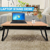 Folding Laptop Table Bed Adjustable Legs Sofa Tray Notebook Stand Computer Desk
