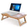 Portable Foldable Laptop Bed Table Notebook Lap Desk Tray for Bed Sofa Breakfast