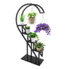 5 Tier Corner Plant Pot Stand Heart-shaped Flower Display Shelf Rack Holder Unit