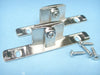 Genuine INDAUX Kitchen Drawer Front Fixing Brackets,pair Including Fixing Screws