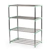 3-8 Tier Shoe Rack Stand Storage Organiser Lightweight Compact Space Save Shelf