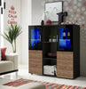 Modern Living Room Set Cupboard Stand Gloss TV Unit Cabinet Furniture Wall Shelf