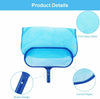Heavy Deep Leaf Net Swimming Pool Rake Spas Skimmer Koi Pond Pools Fish Cleaning