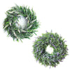 Artificial Silk Flowers Garland Hanging Lavender Boxwood Door Wreath Wedding NEW