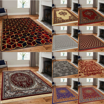 Traditional Area Rug Living Room Bedroom Carpet Hallway Runner Kitchen Floor Mat