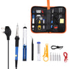 60W Soldering Iron Kit Electronics Welding Irons Solder Tools Adjustable Temp