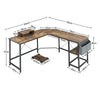 Large L-Shaped Office Desk Corner Computer Desk Home Workstation Computer Table