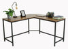 L-Shape Computer Desk Office Workstation Corner Study Desk Industrial Style desk
