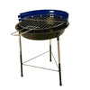 Portable Barbecue Compact Round Charcoal BBQ Grill Patio Garden Cooking Camping