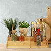 3 Tier Bamboo Organiser Spice Rack Expandable Cupboard Shelf Organiser