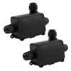 2/3 Way Outdoor Waterproof IP66 Underground Cable Connectors Junction Box Black
