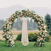 Heavy Duty Round Circle Wedding Backdrop Stand Archway Floral Ring Background