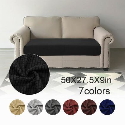 2 Seats Sofa Seat Covers Couch Slipcover Cushion Elastic Knitted Protector