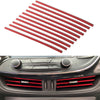 10x Auto Car Accessories Air Conditioner Outlet Decoration Strip Universal RED
