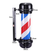 70cm Blue&Red&White LED Barber Pole Illuminated Rotating Salon Sign Light