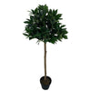 Pair of Large Artificial Simulation Tree Indoor Home Plant 120cm 4ft Tall in Pot